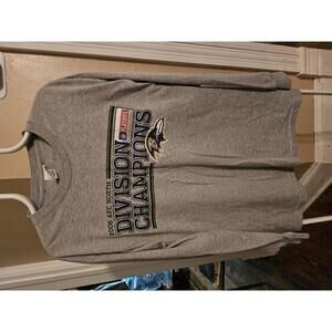 Vintage Baltimore Ravens 2006 division champs long Sleeve T-shirt gray- L -EUC
